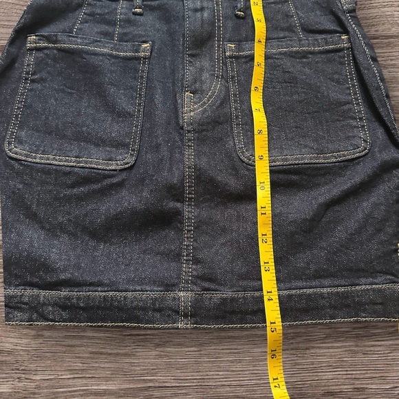 True Religion Dark Wash Denim Mini Skirt - Picture 5 of 6